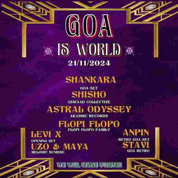 Event image Goa is World 