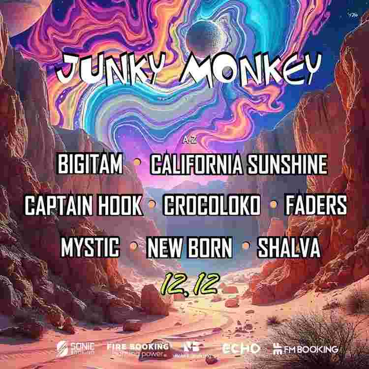 Event image Junky Monkey The Rebirth 