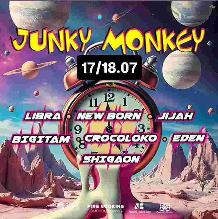 Event image Junky Monkey Summer Madness 