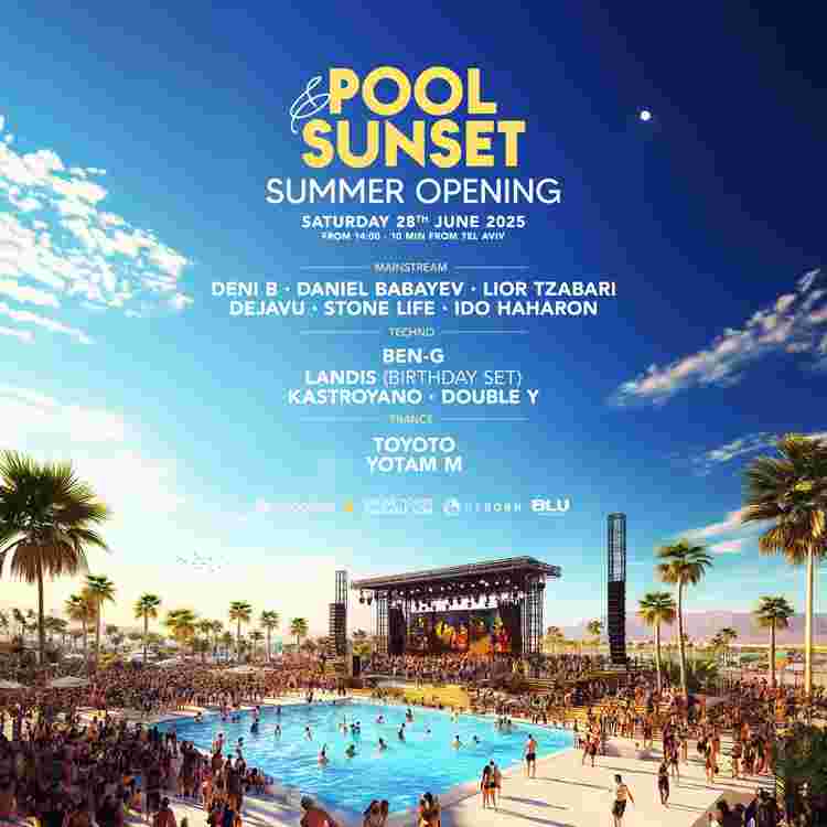 Event image POOL & SUSNET FESTIVAL • 28.06 • SAVING TABLES