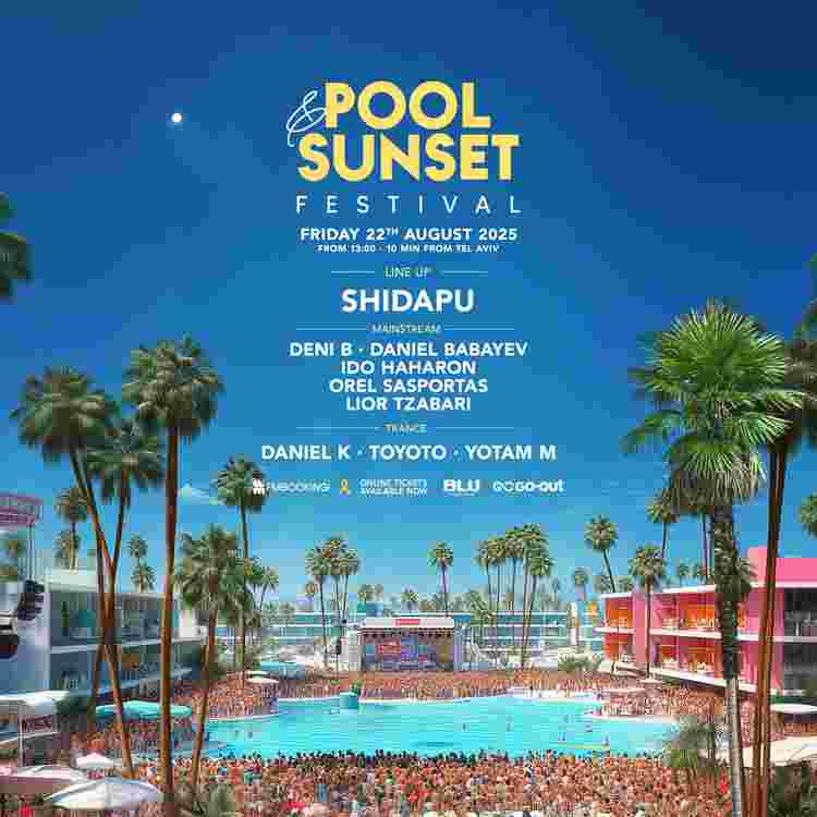 Event image POOL & SUNSET FESTIVAL • 22.08 • SHIDAPU (LIVE)