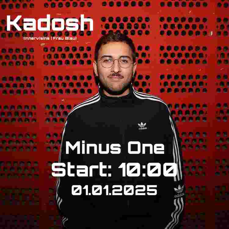 Event image Kadosh (IV | FB) and  Niv Ast (Disco Halal | Get Physical) at Minus One King George TLV after Halloween Dori Berg Starts at 07:00
