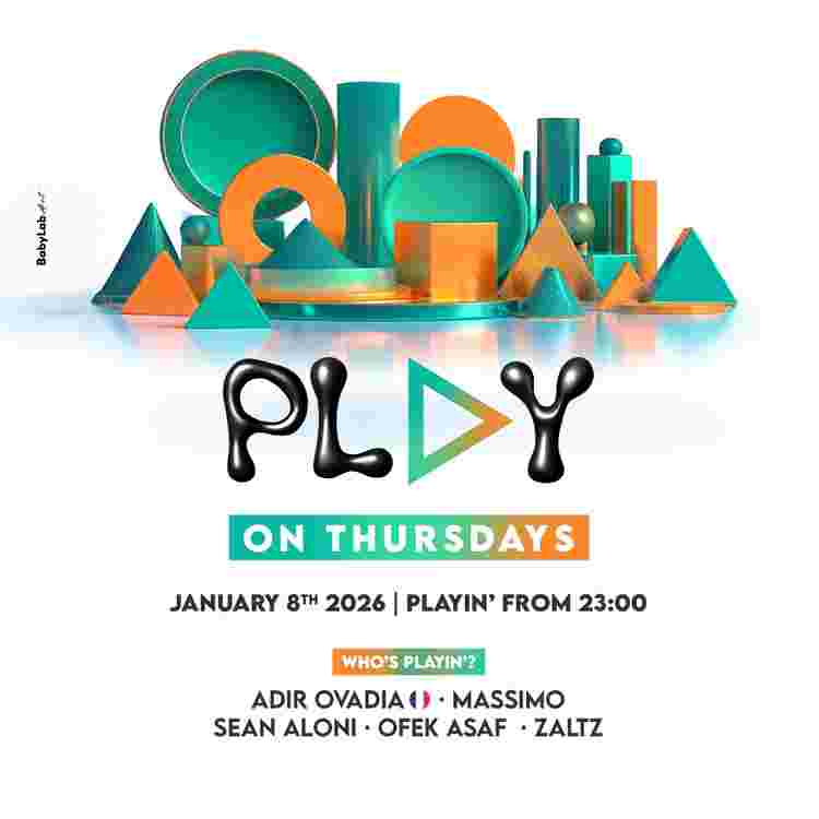 Event image PLAY TLV // MAINSTREAM NIGHT // 8.1