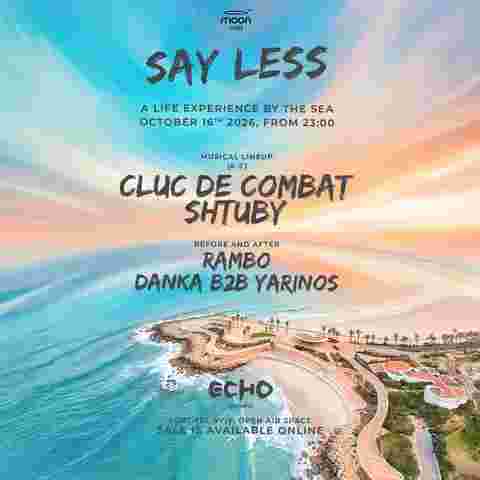 Event image SHTUBY x CLUB DE COMBAT • FRIDAY MOON OPEN AIR