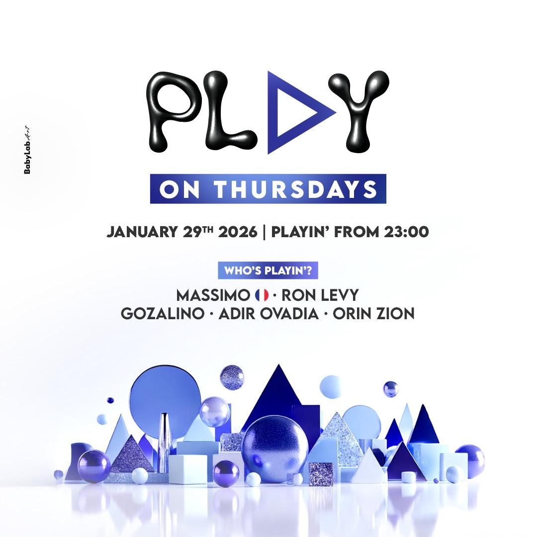PLAY TLV // MAINSTREAM NIGHT // 29.1