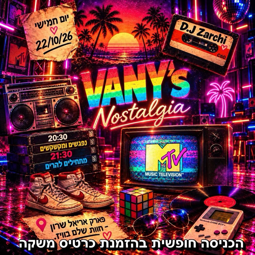 Event image - VANY’s Nostalgic Night