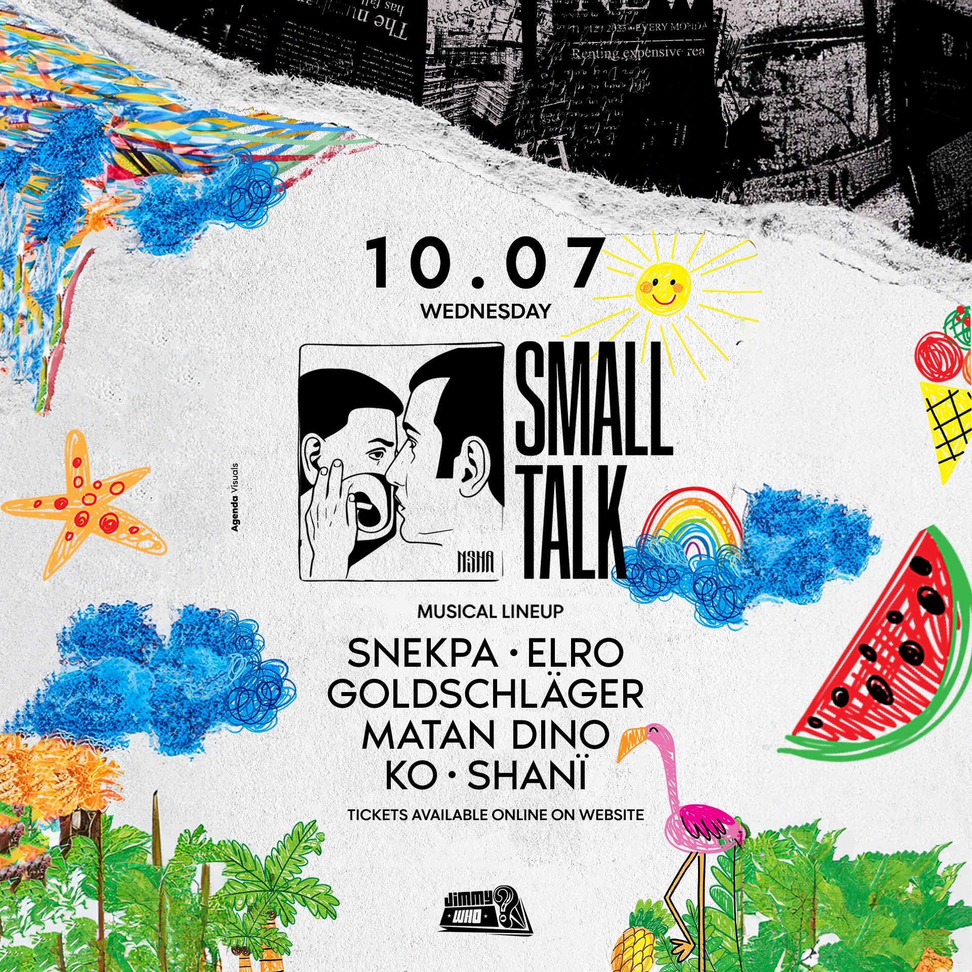 Event image - Jimmy Who • smalltalk ⚓️