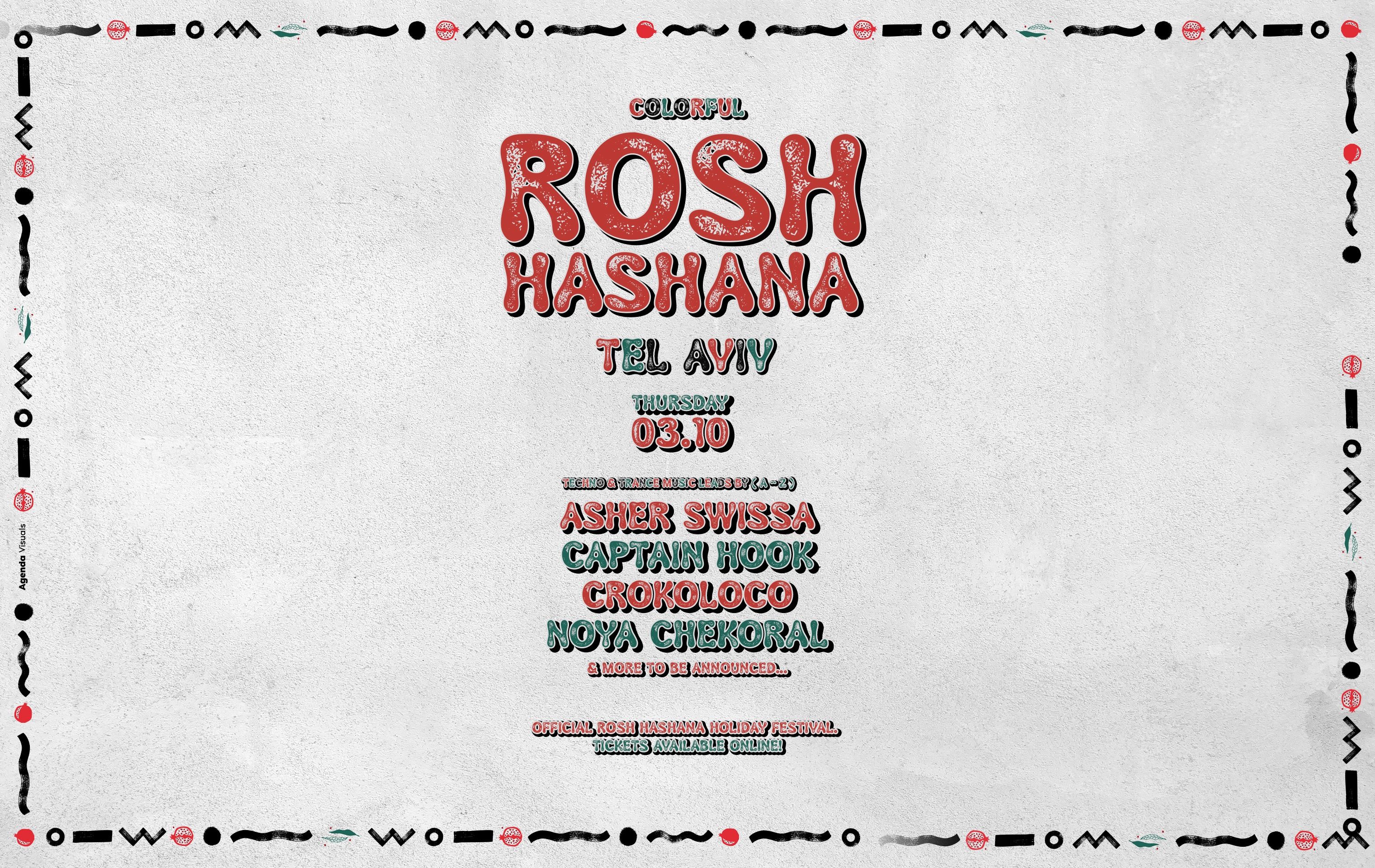 Event image - COLORFUL FESTIVAL • ROSH - HASHANA