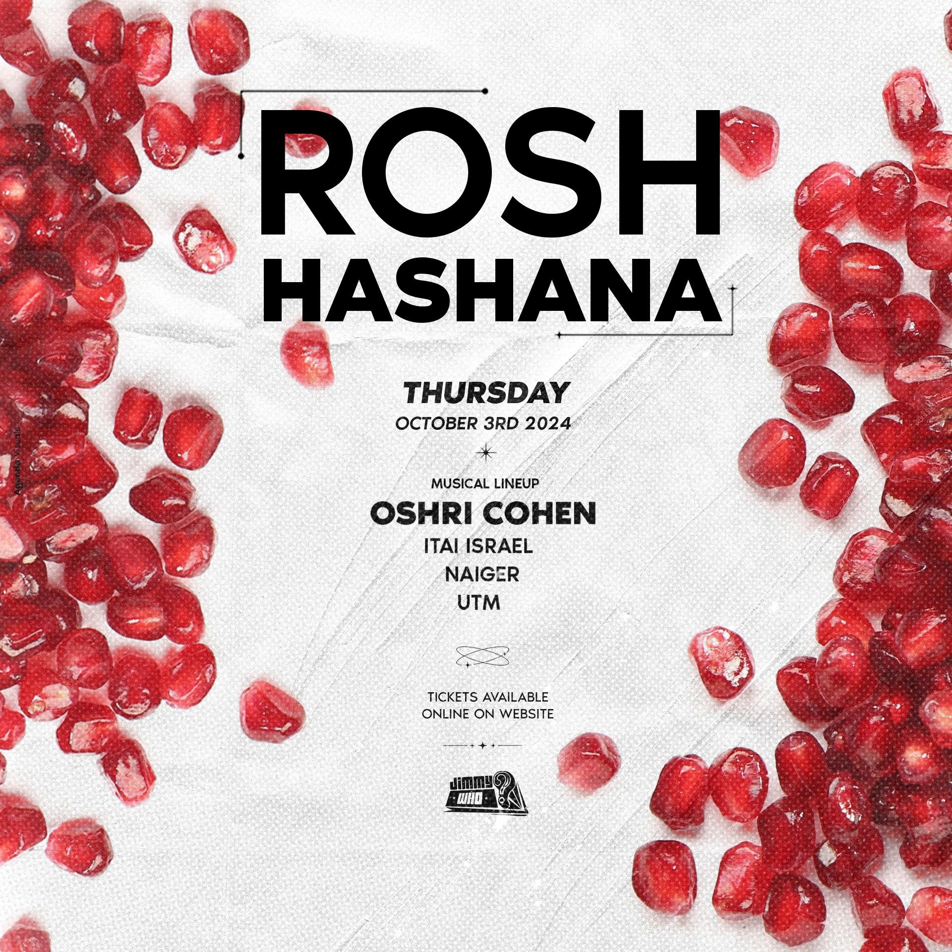 Event image - Rosh Hashana Jimmy Who // 3.10