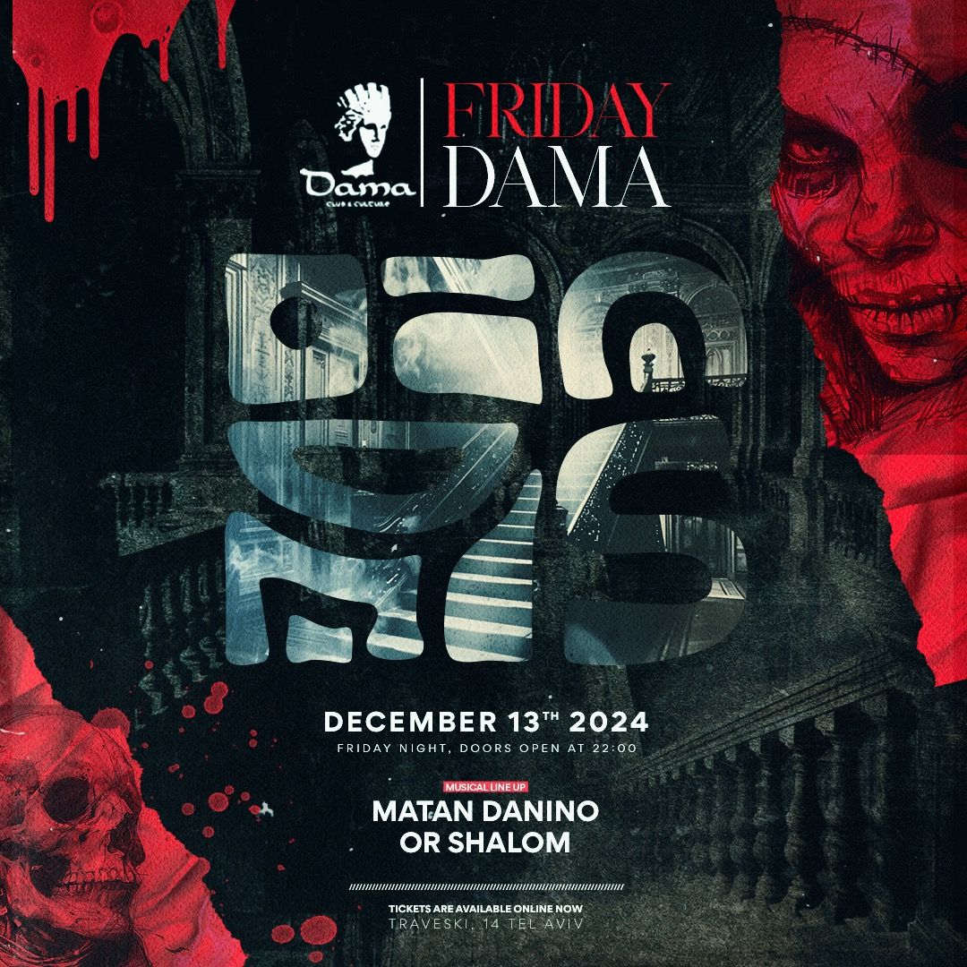 Event image - FRIDAY DAMA - Friday 13 👹 // 13.12 