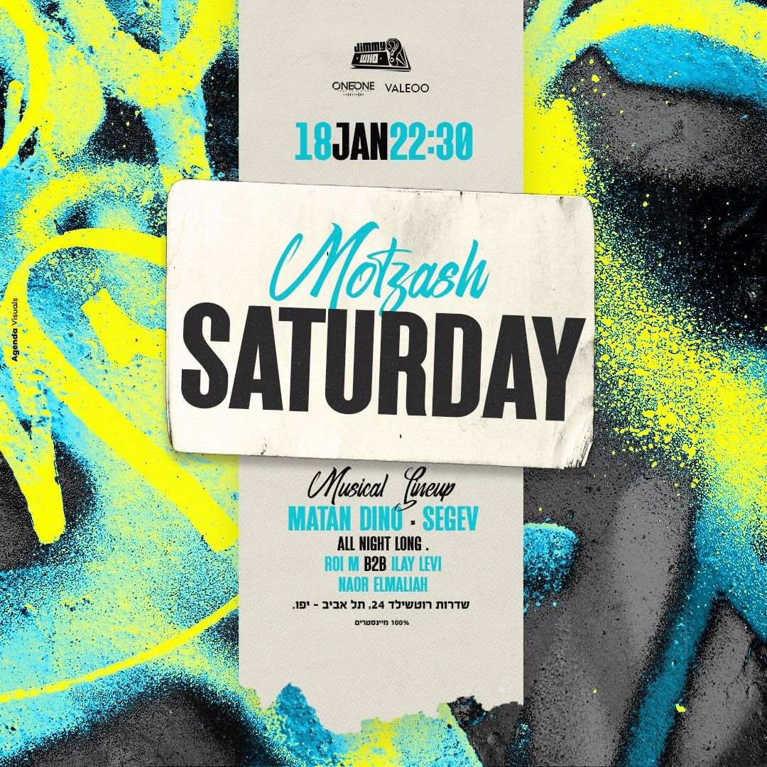 Event image - Saturday Jimmy Who // 18.1 ⭐️