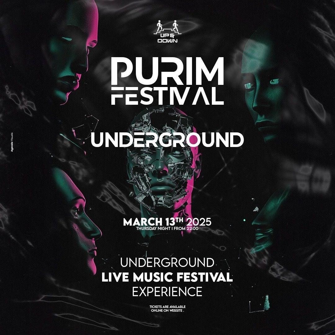 Event image - UNDERGROUND PURIM FESTIVAL | 13.03