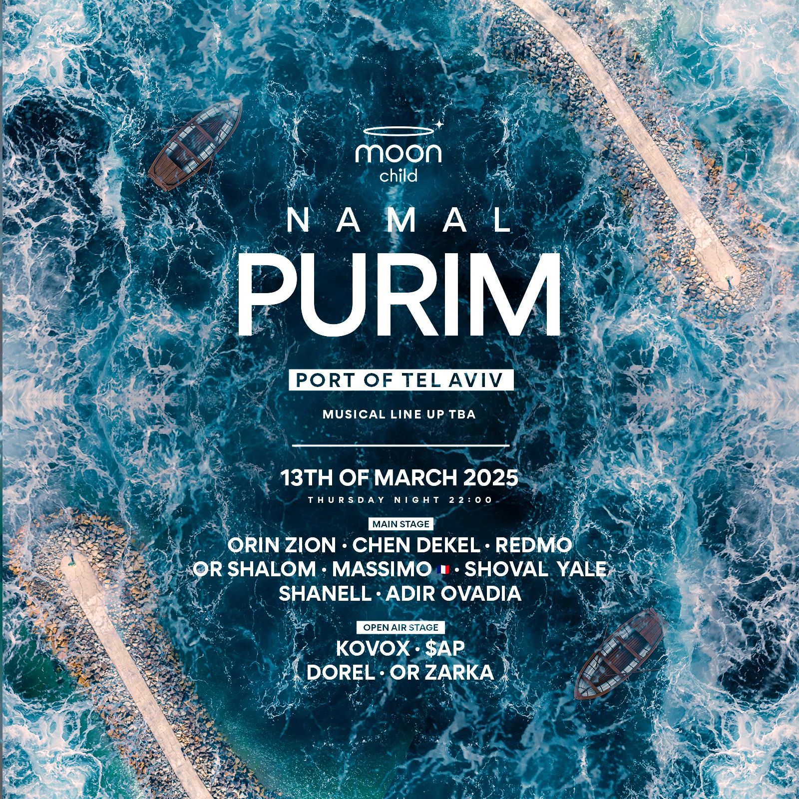 Event image - THURSDAY PURIM | MOON FESTIVAL