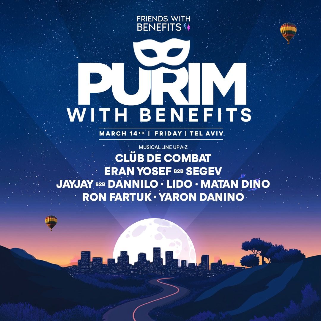 Event image - PURIM WITH BENEFITS 