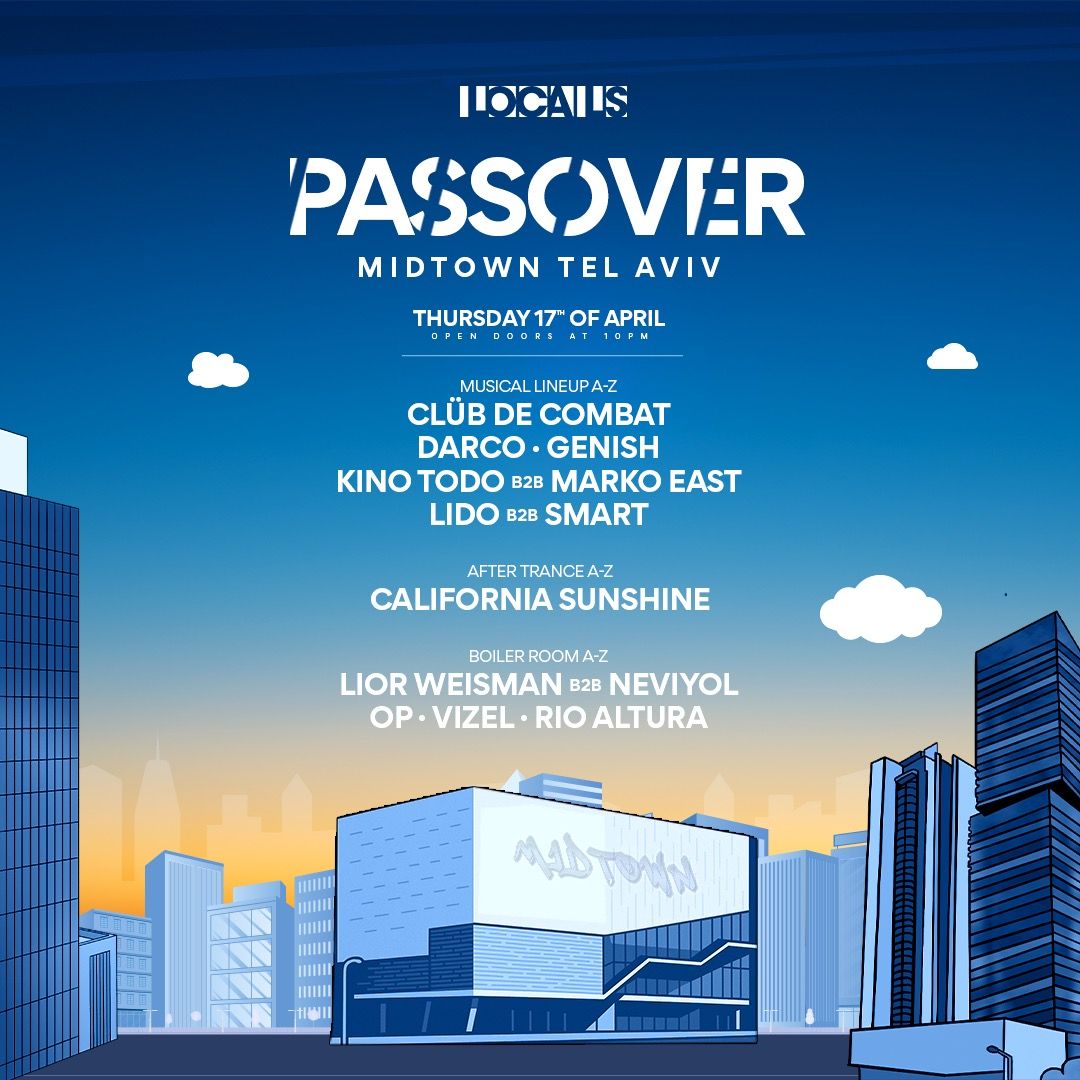 Event image - PASSOVER MIDTOWN TEL-AVIV 