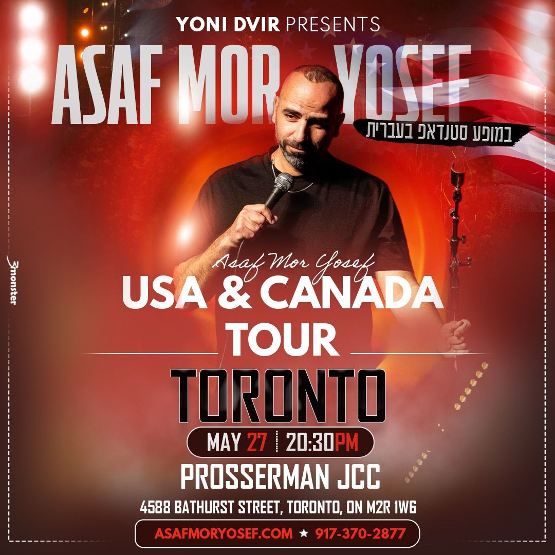 Event image - Asaf Mor Yosef Toronto 