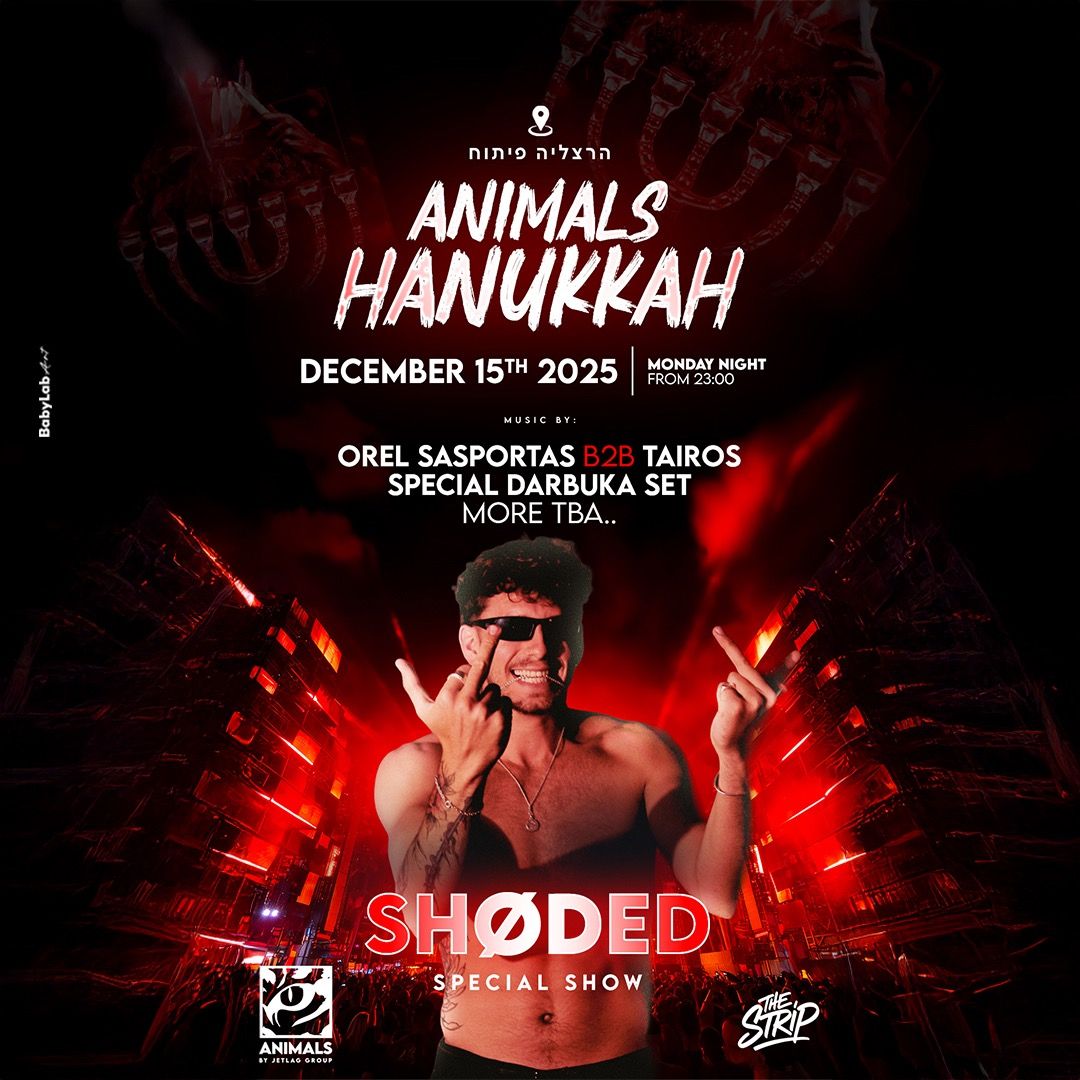 Event image - HANUKKAH FESTIVAL BY ANIMALS   