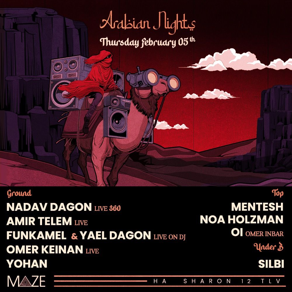 Event image - - ARABIAN NIGHTS THURSDAY  05.02