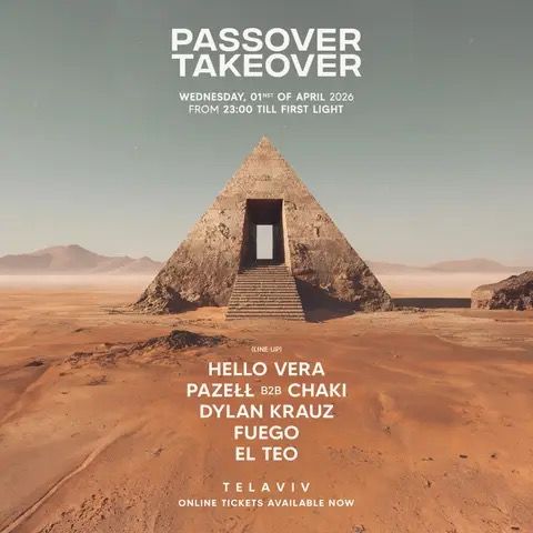 Event image - PASSOVER UNDERGROUND | 01.04