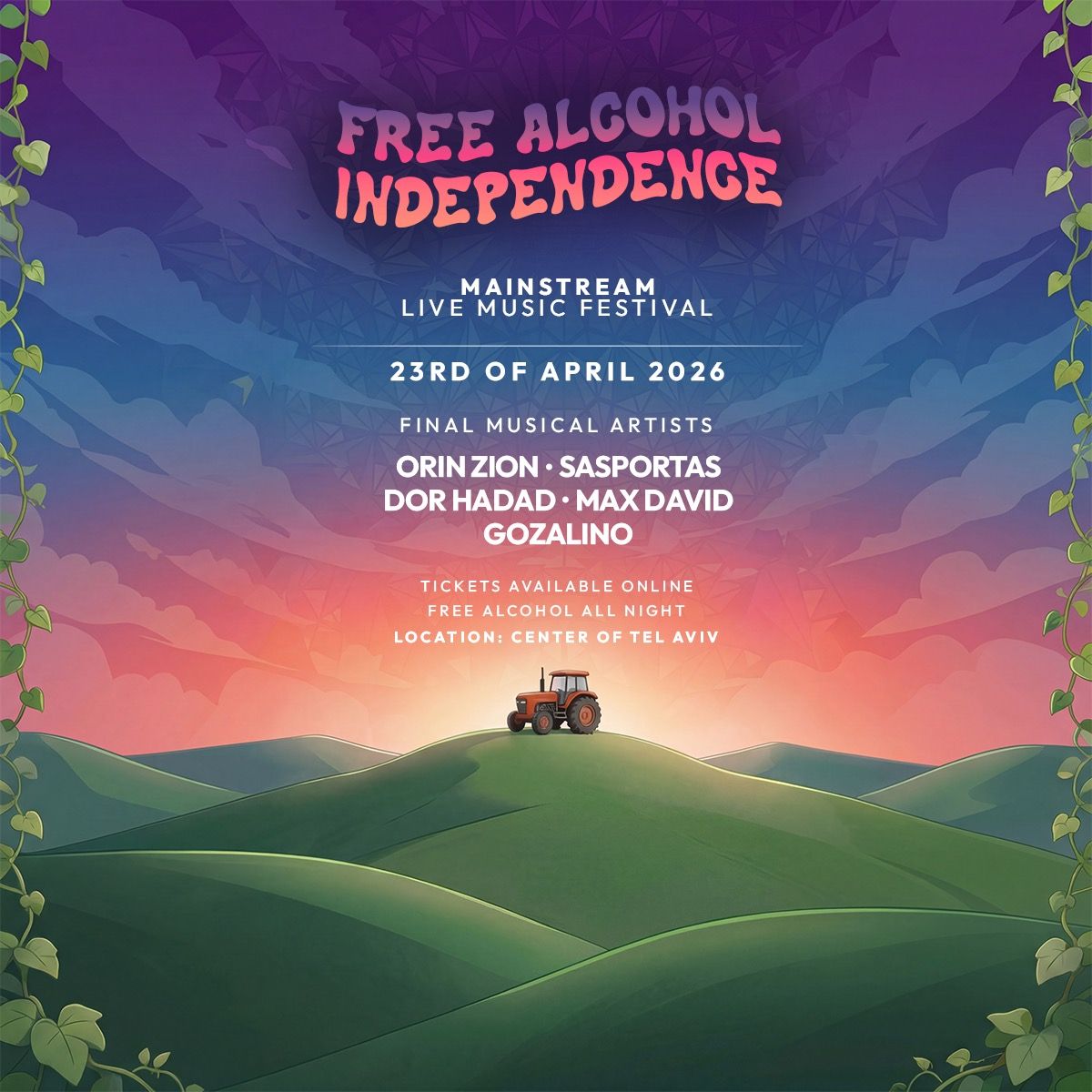 Event image - Independence FREE ALCOHOL - 23/4