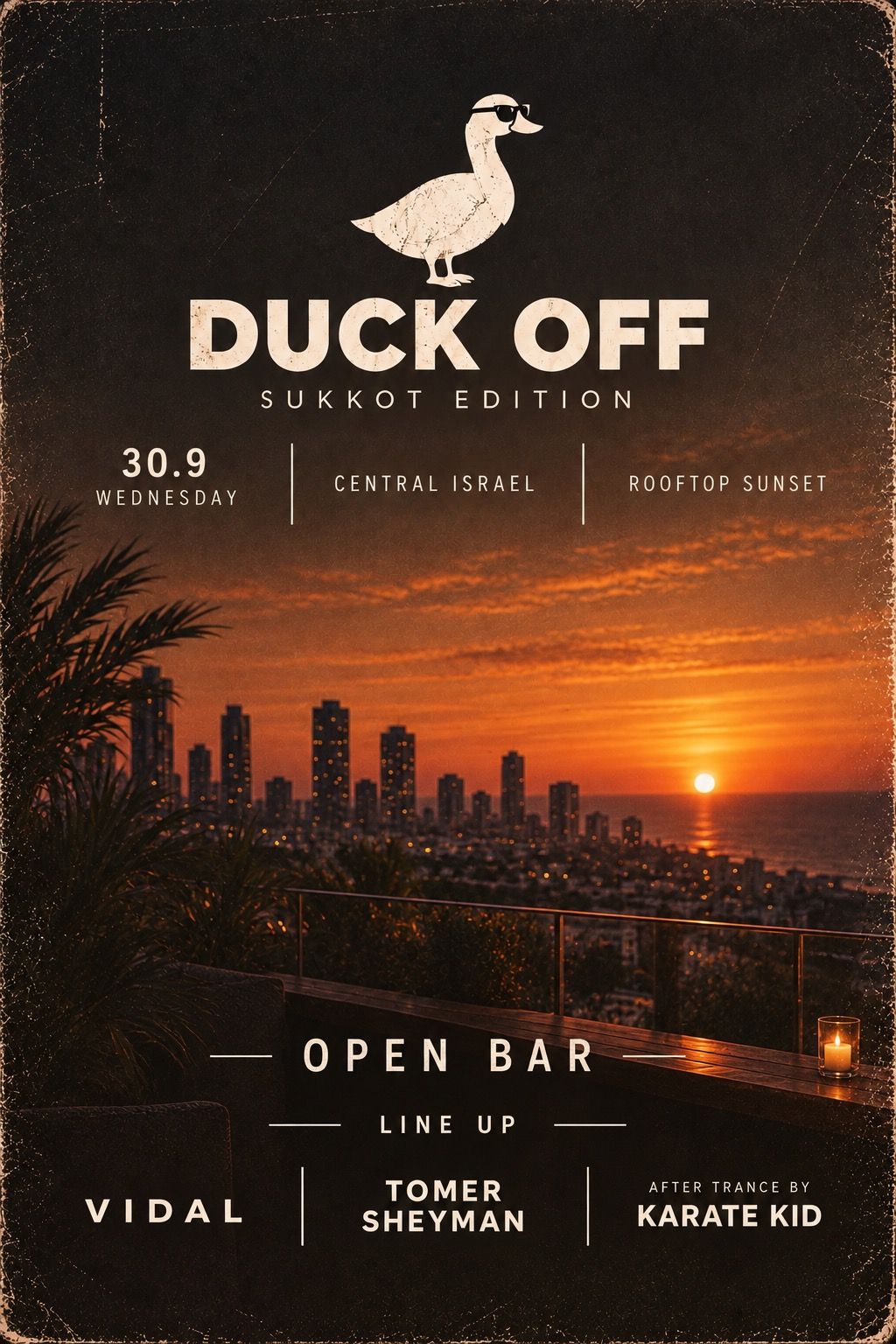 Event image - DUCKOFF SUKKOT
