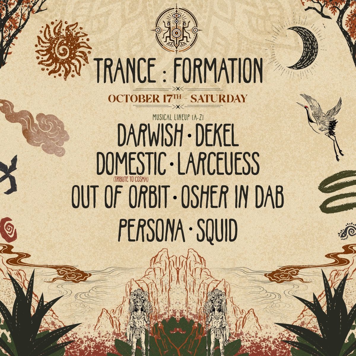 Event image - Trance:Formation ⬢ 17 October