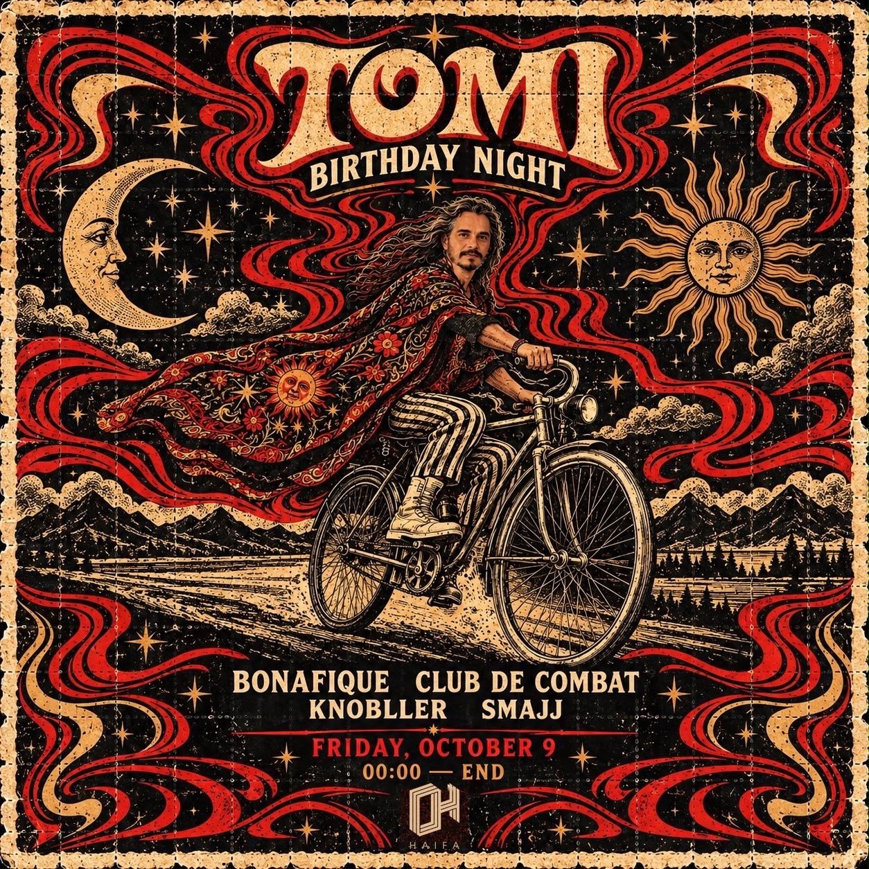 Event image - 04 Haifa | Tomi Alkoby Birthday