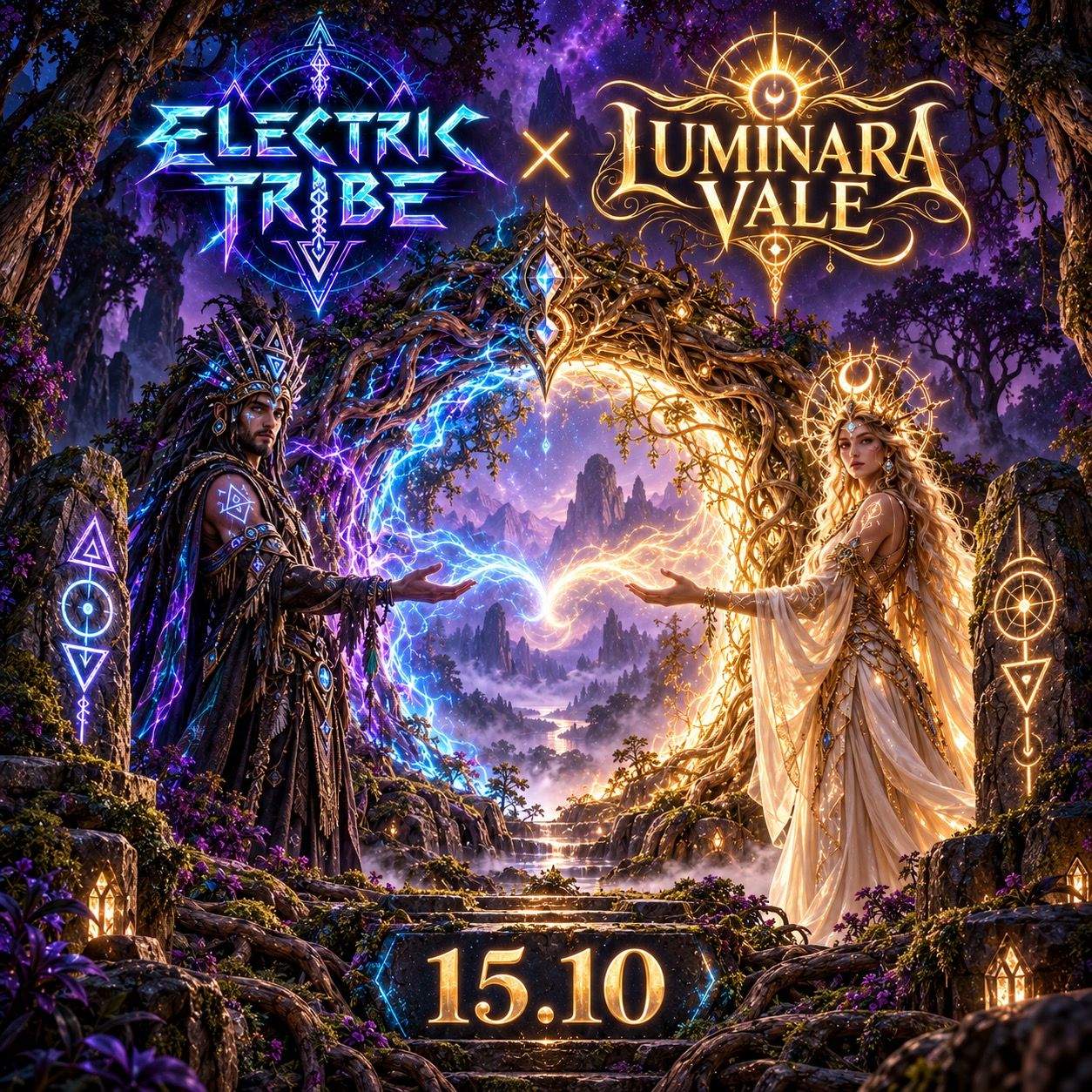 Event image - Electric Tribe vs Luminara Vale 