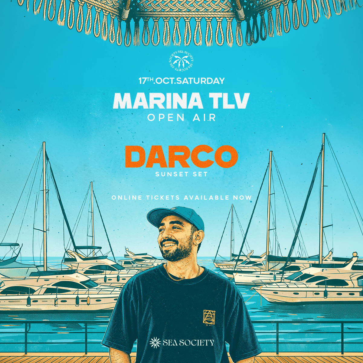 Event image - DARCO (SUNSET SET) 17.10 // MARINA TLV SEA SOCIETY
