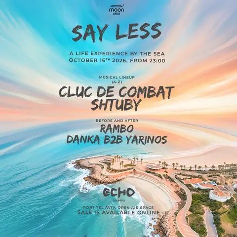 Event image - SHTUBY x CLUB DE COMBAT • FRIDAY MOON OPEN AIR