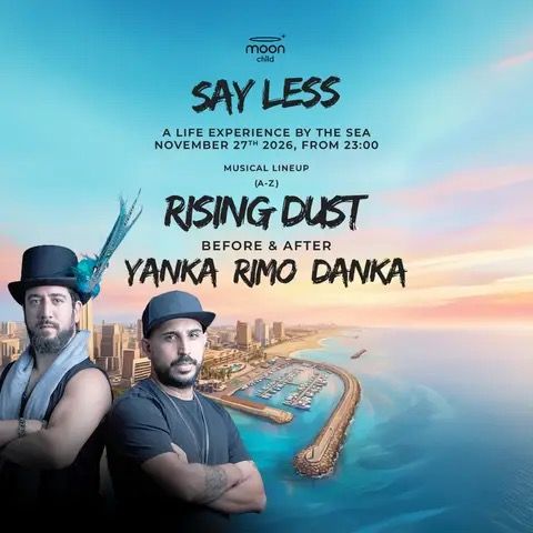 Event image - RISING DUST • FRIDAY MOON OPEN AIR