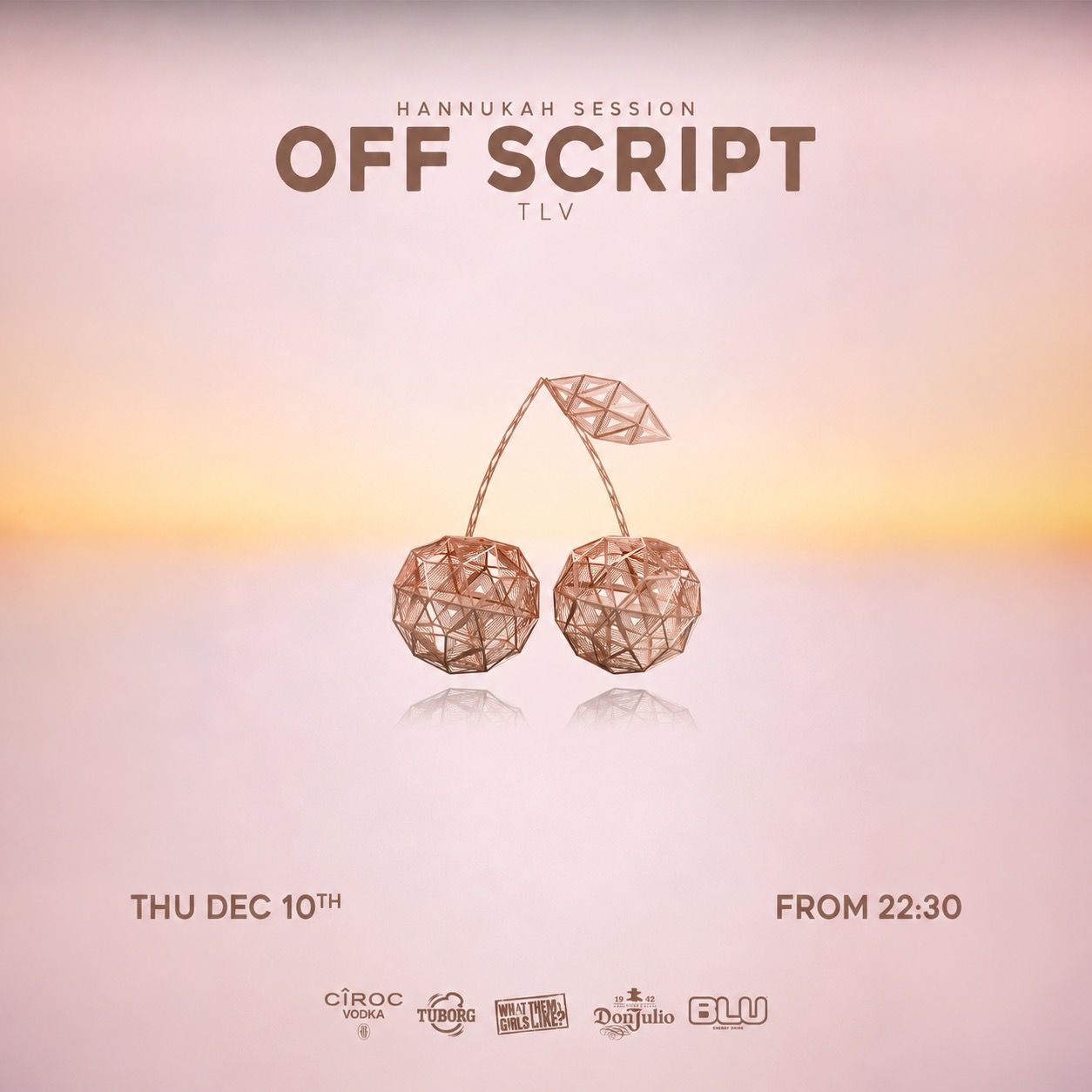 Event image - WTGL PRESENTS: Off Script HANNUKAH