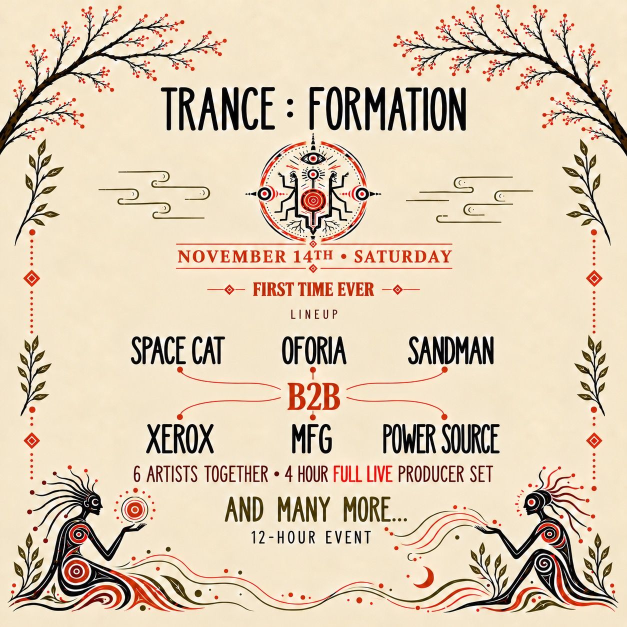 Event image - Trance:Formation ⬢ 14 November