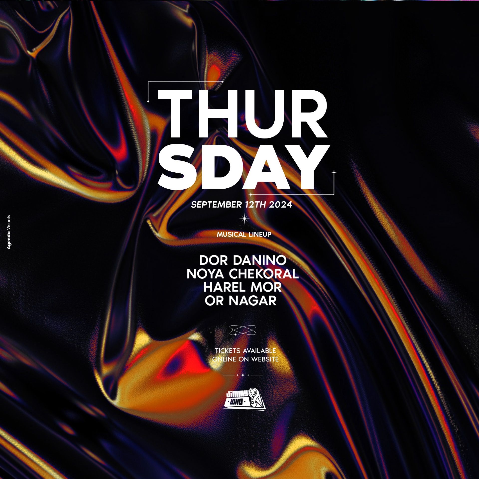 Event image - Thursday Jimmy Who // 12.9