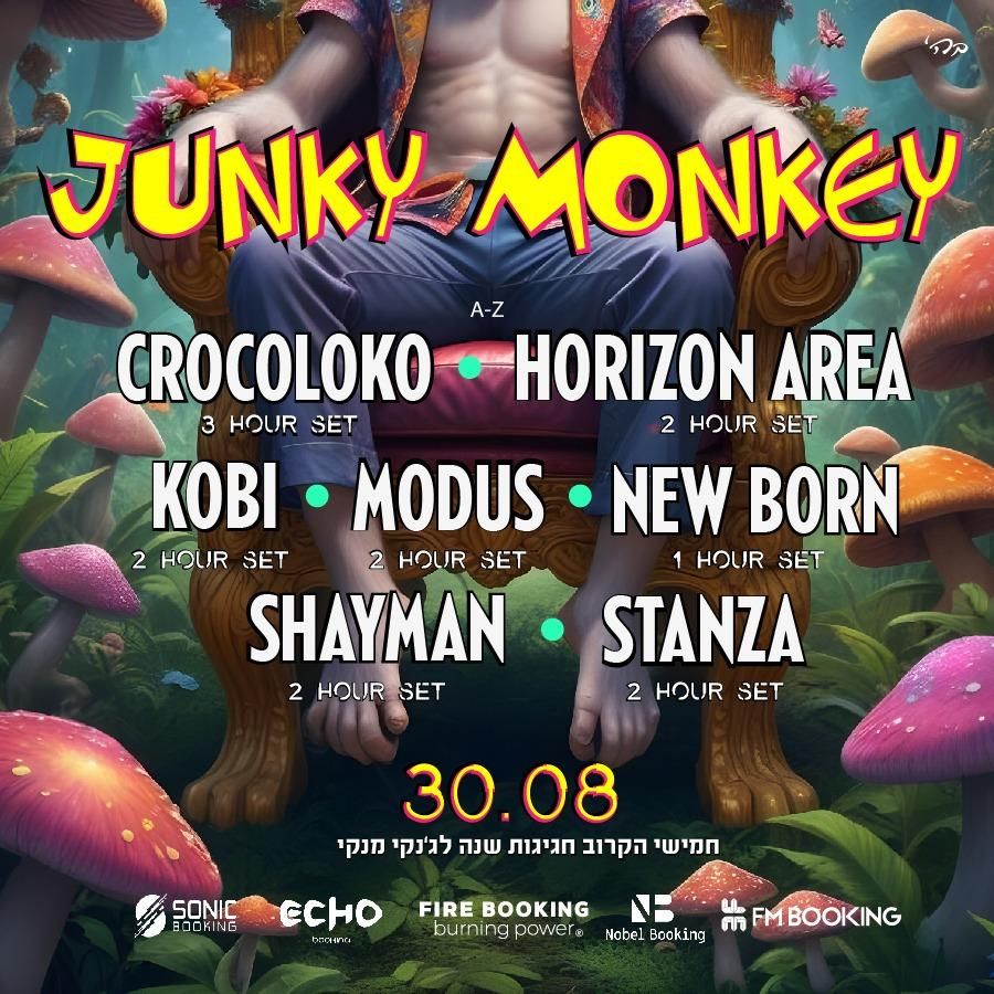 Event image - Junky Monkey Anniversary .