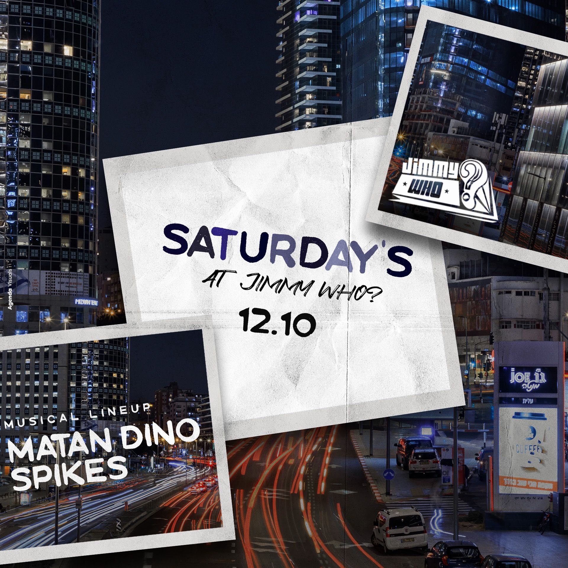 Event image - SATURDAY JIMMY WHO // 12.10