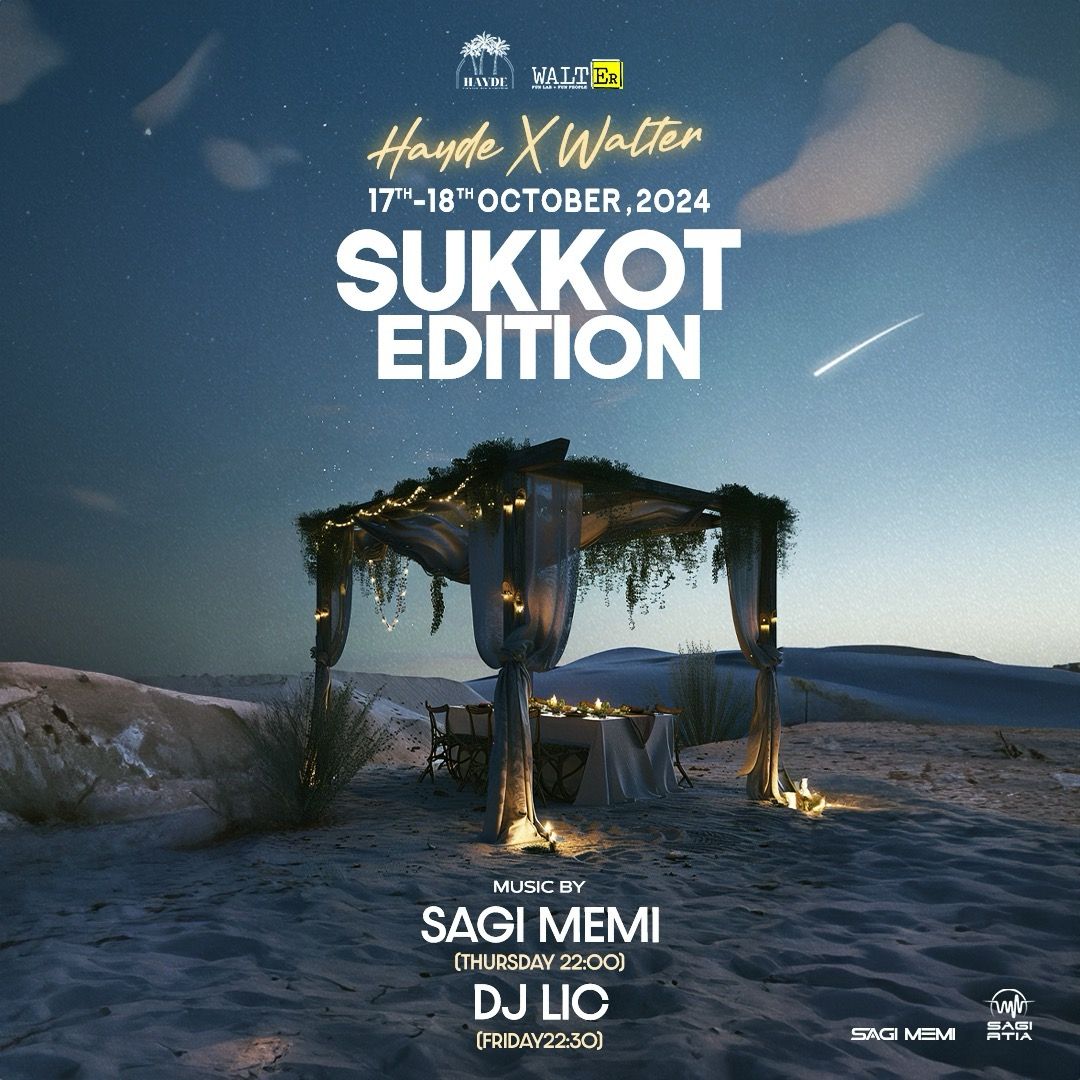 Event image - Hayde & Walter Sukkot Friday 18.10