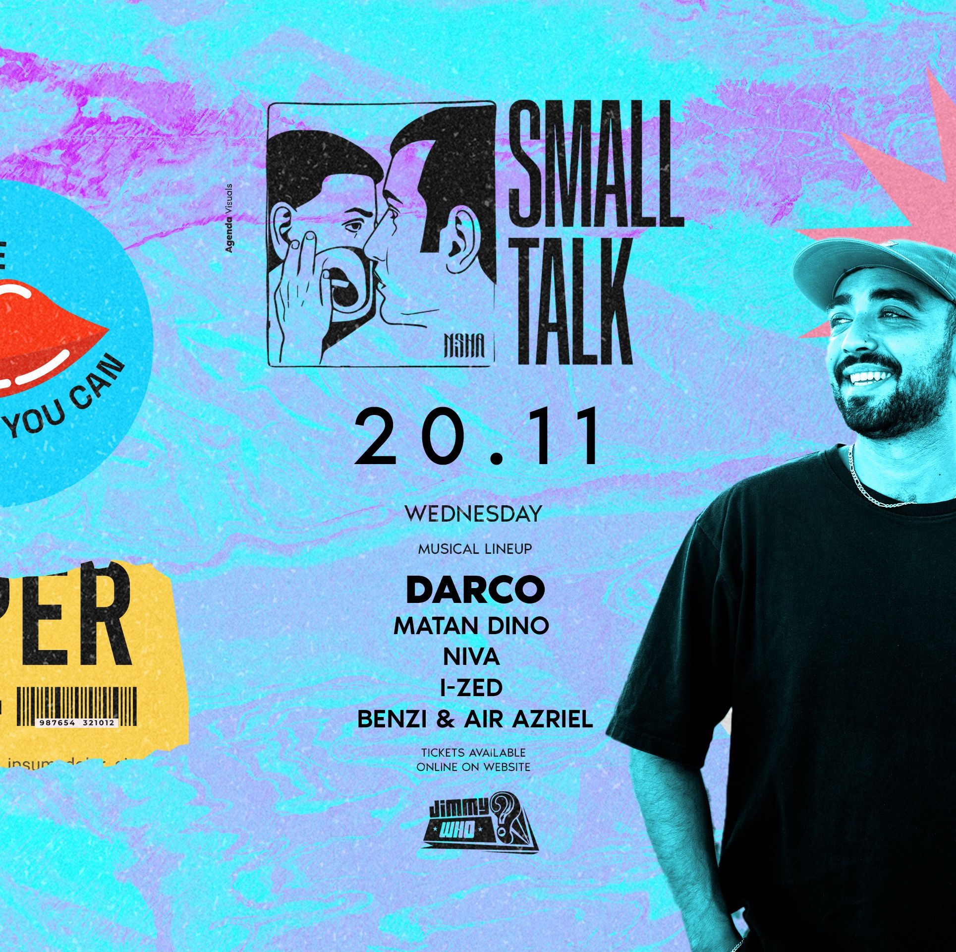 Event image - Wednesday Jimmy Who X Darco ๐ชผ