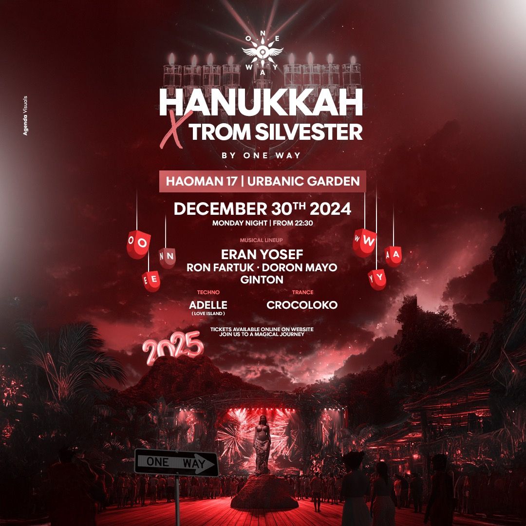 Event image - One way -Silvester X Haoman 17 X Hanukkah 🕎