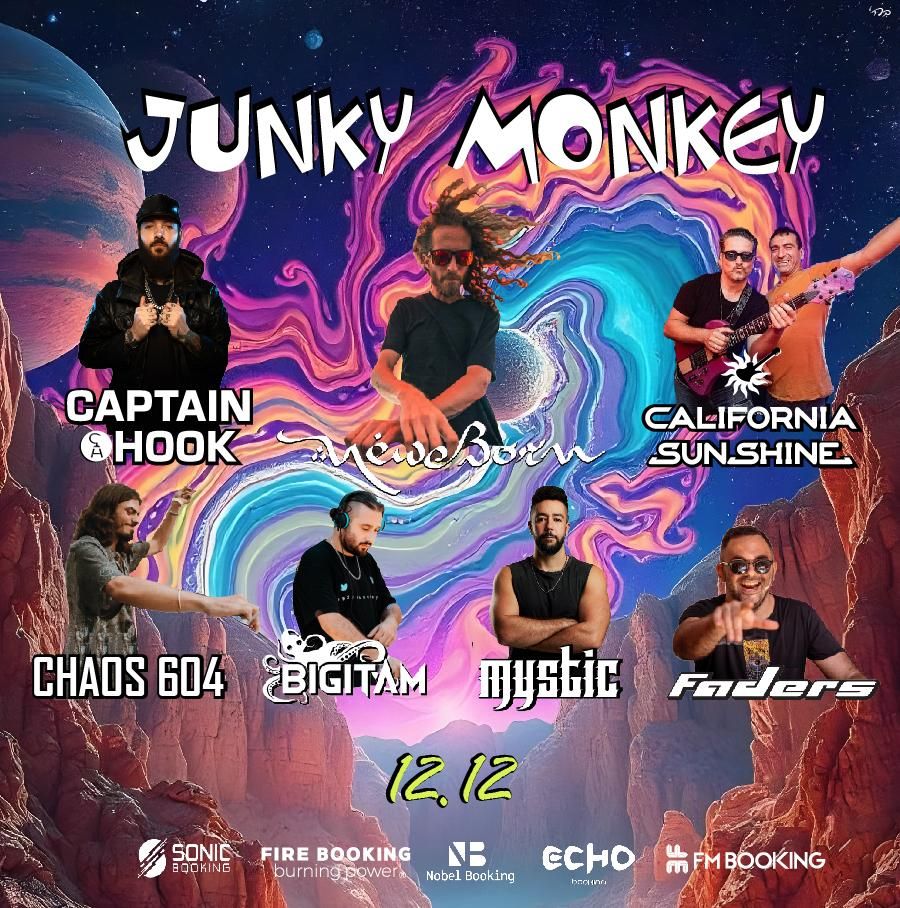 Event image - Junky Monkey The Rebirth