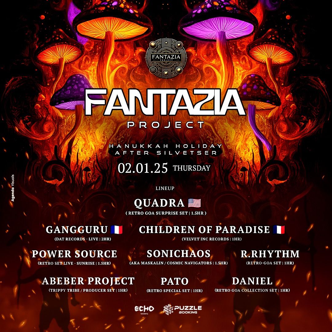 Event image - FANTAZIA PROJECT โข 02.01.25 ๐โ๐ซ