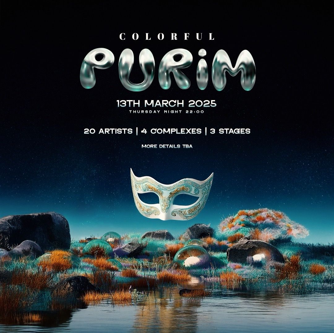 Event image - PURIM FESTIVAL • COLORFUL