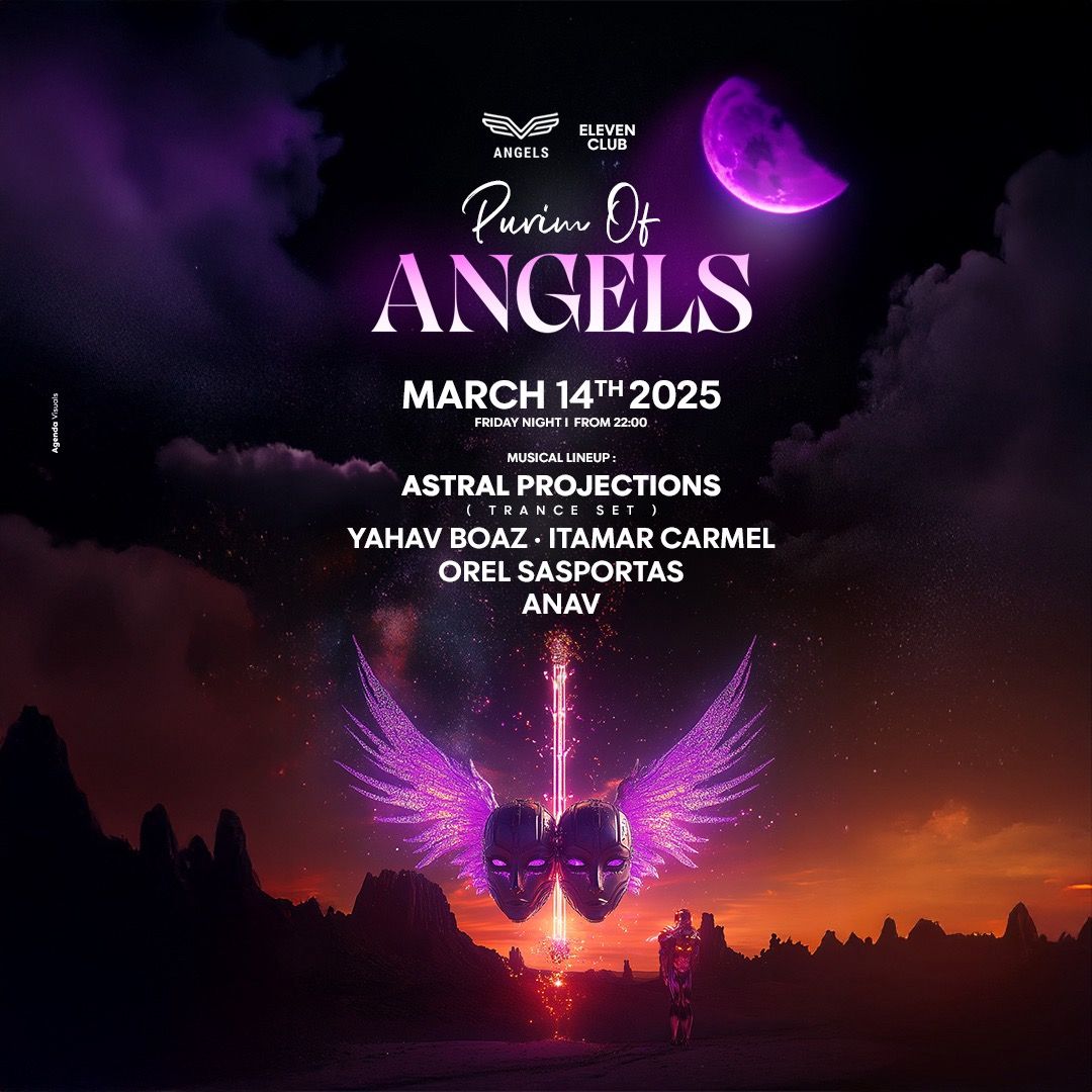 Event image - PURIM OF ANGELS๐ฆนโโ๏ธ