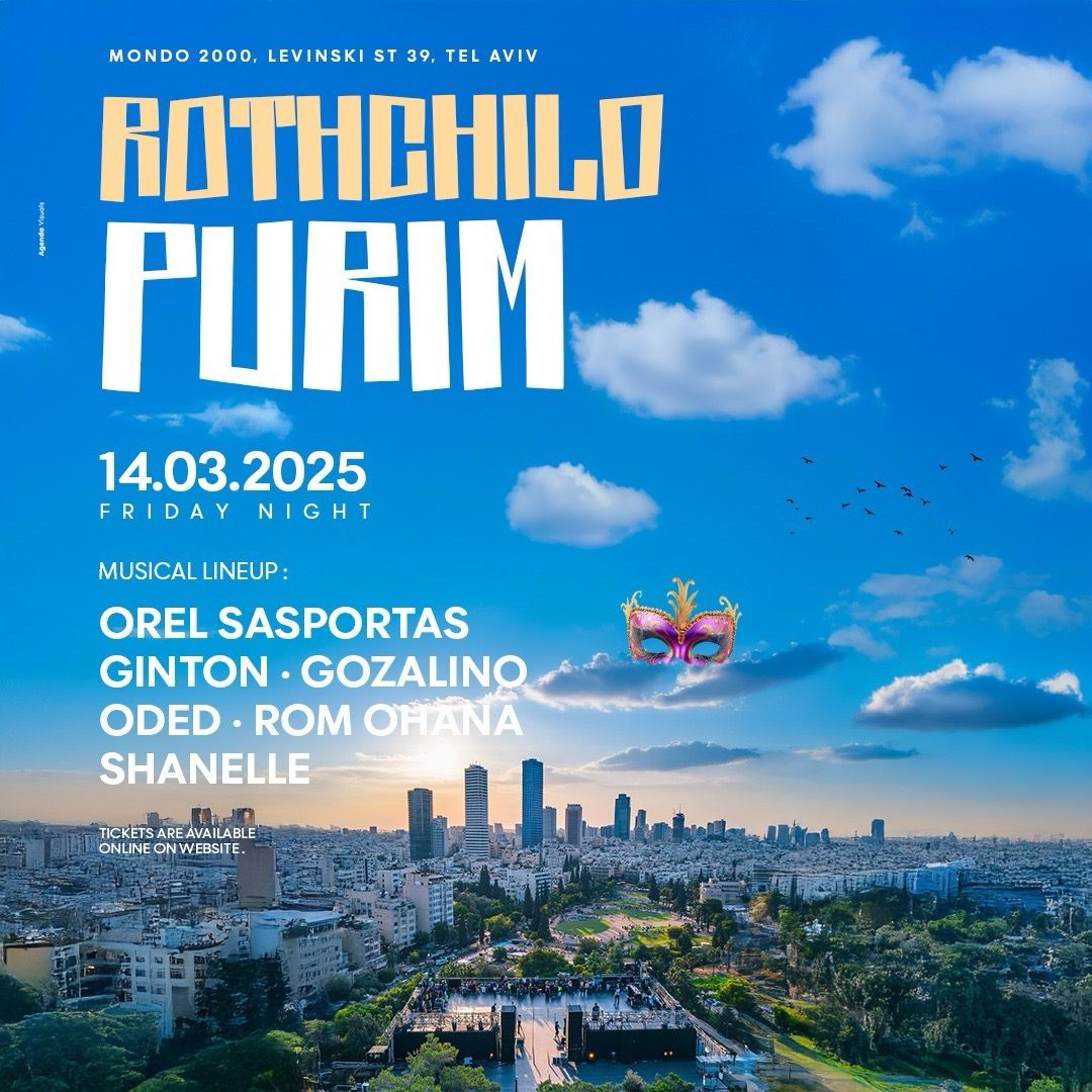Event image - ROTHSCHILD | Purim 2025 | 14.03 |