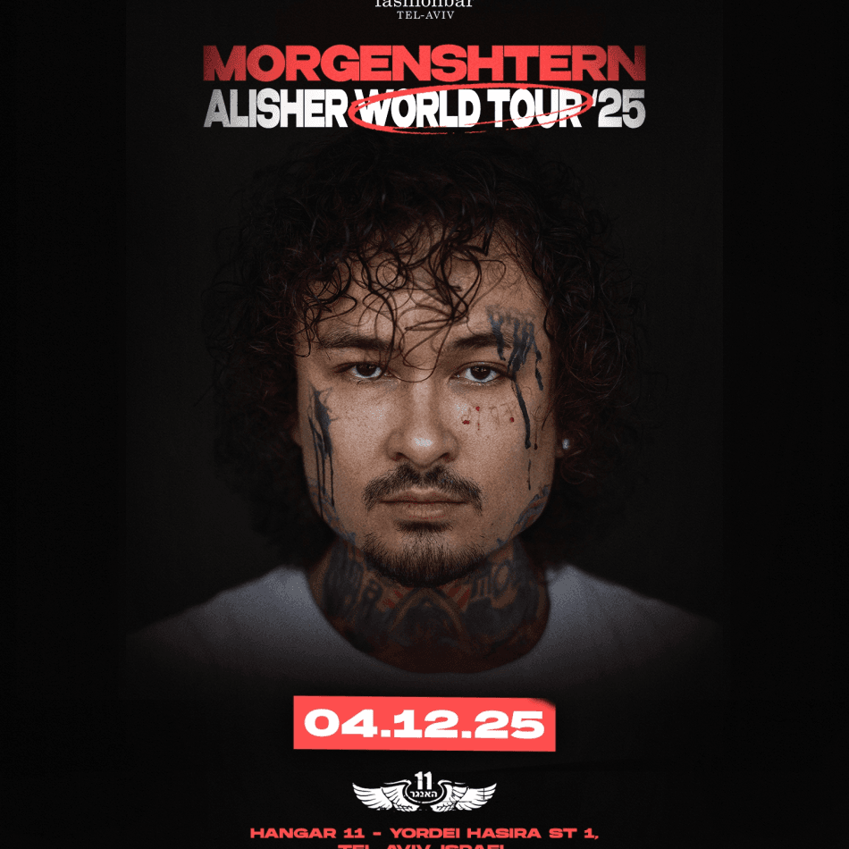 Event image - MORGENSHTERN В Израиле! | 4.12 | Hangar 11 Tel Aviv