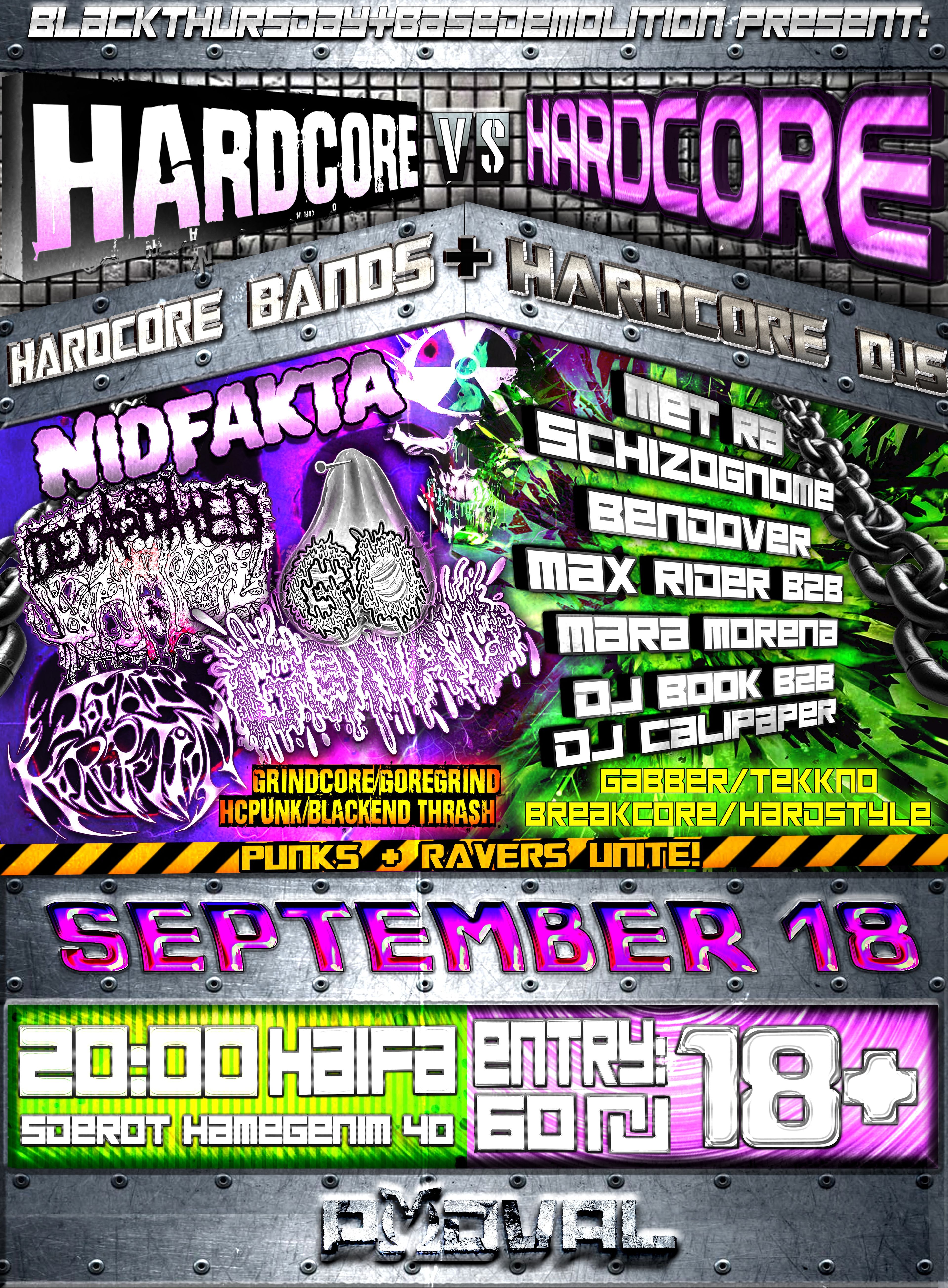 Event image - HARDCORE VS HARDCORE