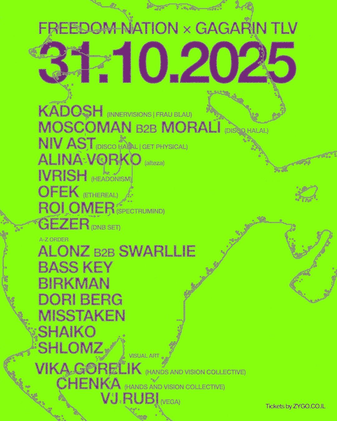 Event image - Freedom Nation at Gagarin 31.10 Halloween Special