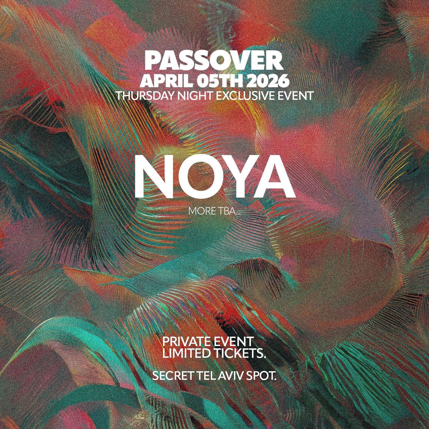 Event image - SECRET PARTY | PASSOVER | 05.04
