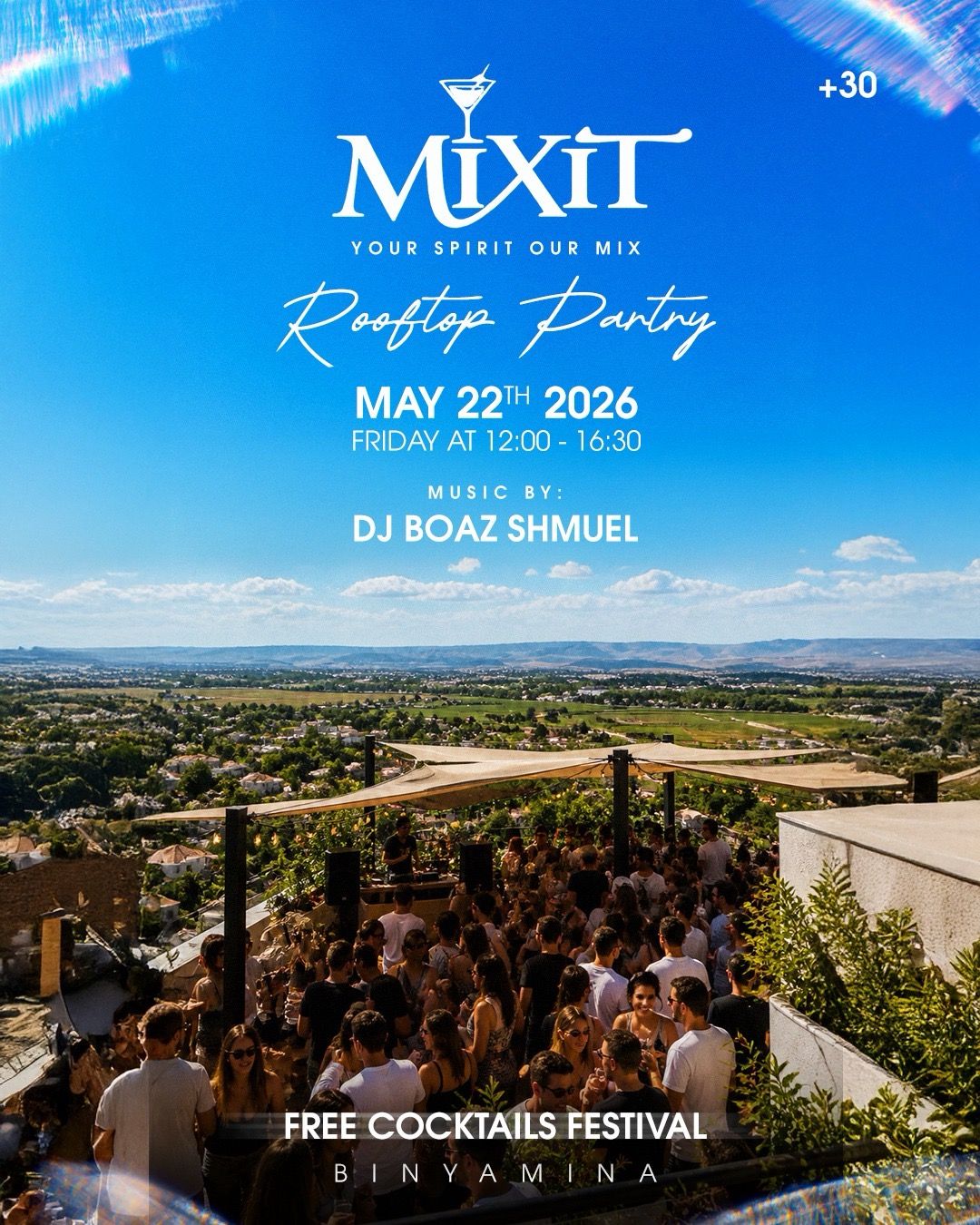 Event image - MiXit - Shavuot Coctails Festival ๐ธ
