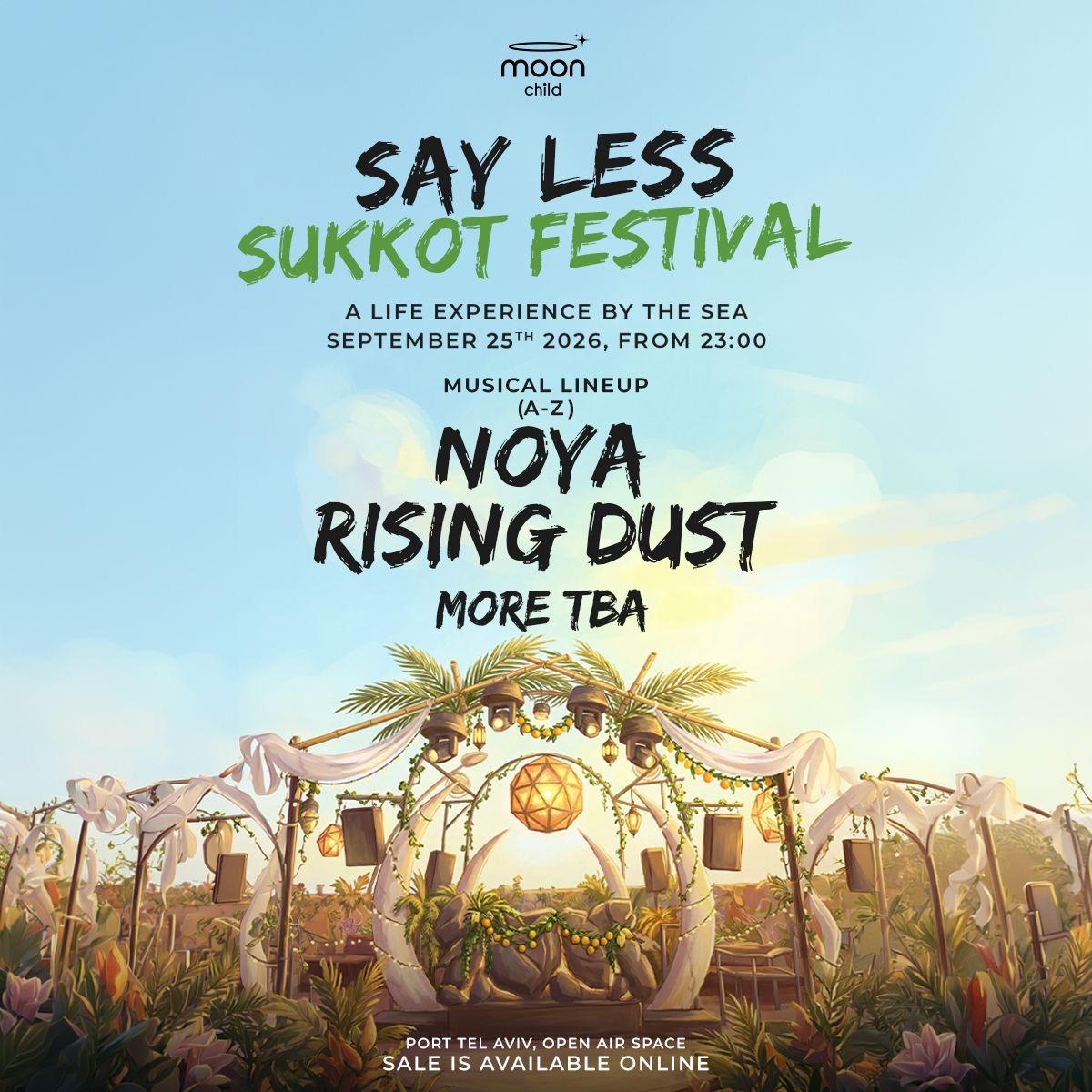 Event image - NOYA x RISING DUST • SUKKOT